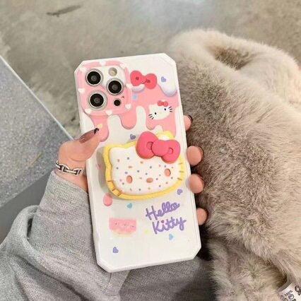 可爱日系kt凯蒂猫手机气