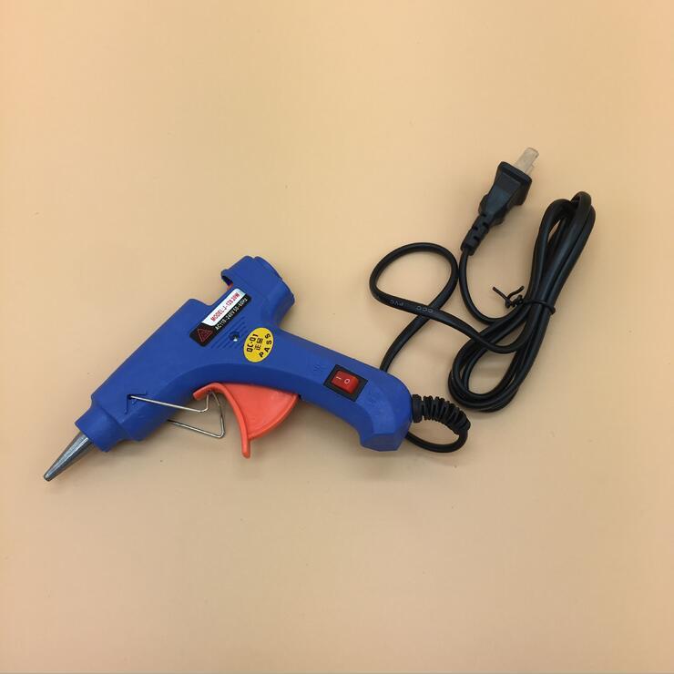 F01热胶枪溶胶枪热熔枪20W电热枪热熔胶枪DIY饰品热熔枪细胶棒