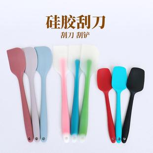 一体式 烘焙工具 硅胶刮刀耐高温奶油搅拌刀刮铲蛋糕抹刀 硅胶铲刀
