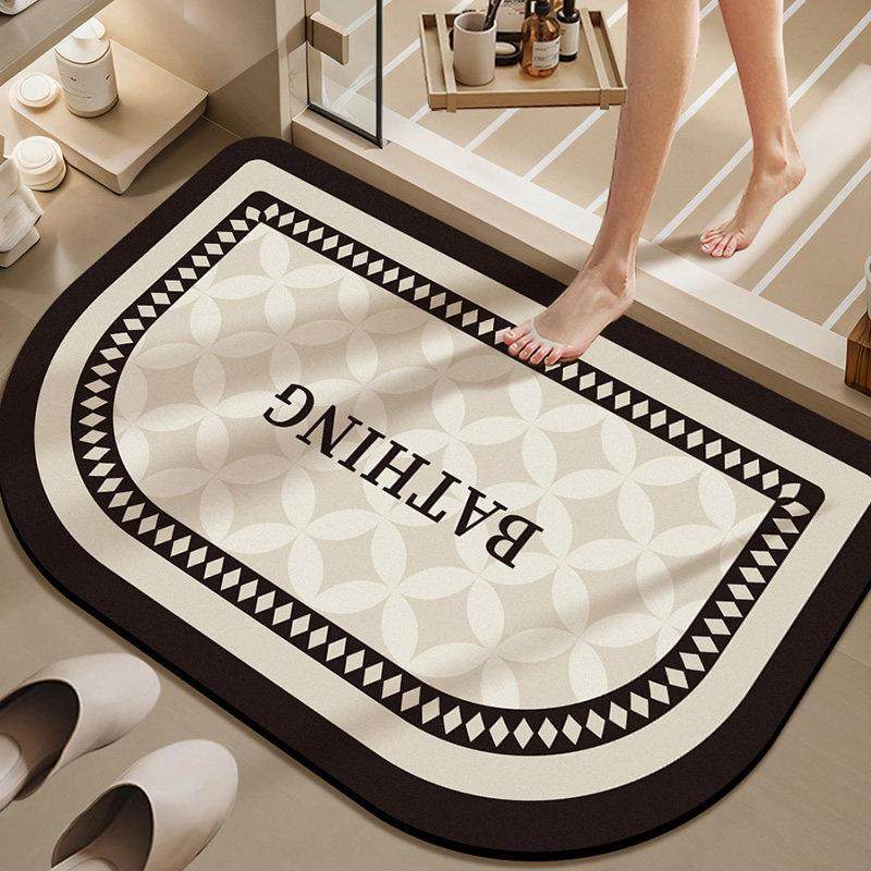 化妆室地垫浴室防滑吸水厕所门口脚垫强吸水洗手间卫浴地毯矽藻泥,居家布艺,家用脚垫,淘宝优惠券,粉丝福利购,淘宝优惠卷