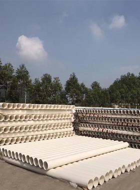 厂家直销排水管系列产品白色管φ630*15.4mm规格量大可做pvcu水管