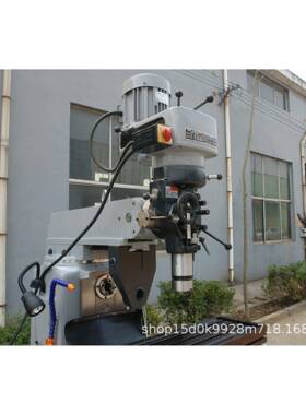 厂家销售5H炮塔铣床5号可加卧铣立卧两用机型R8主轴选配NT40