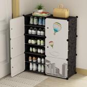 鞋 柜家用门口省空间大容量门口外简易鞋 架楼道经济型实木简约现代