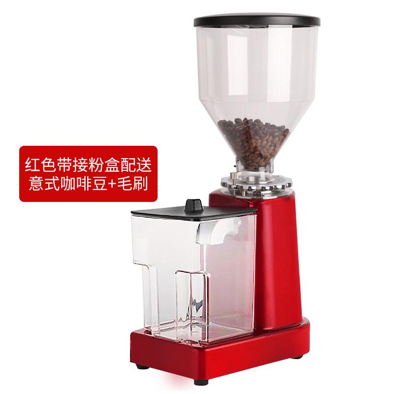 式电动磨豆机咖啡豆意商用研磨机即出磨盘式家用直出粉磨豆机新款