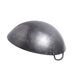 63n双耳炒锅酒店食堂饭店熟铁抛锅式 铁锅商用广大颠锅1.3