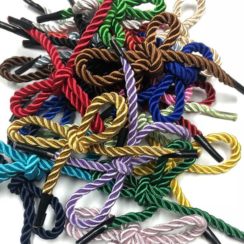 厂家现货彩色棉绳三股礼品盒手提纸袋棉纶绳箱包装饰服装辅料批发