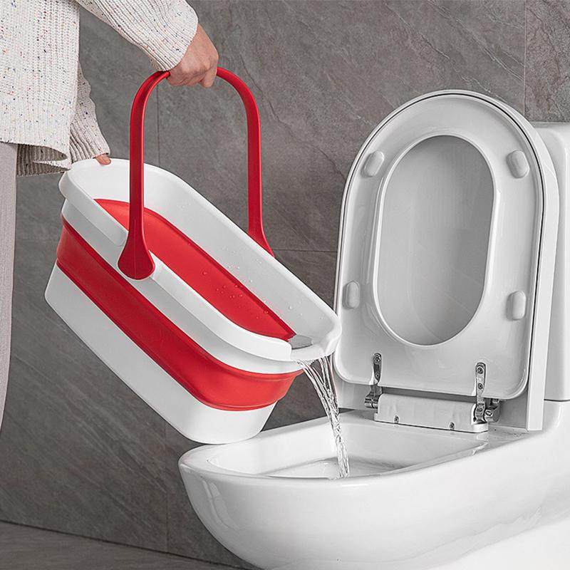 可折叠水桶大容量长方形家用洗平板拖把桶塑料可收纳便携大号单桶,家庭/个人清洁工具,水桶,淘宝优惠券,粉丝福利购,淘宝优惠卷