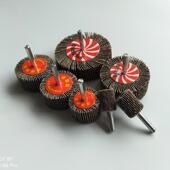 不锈钢金属木工带柄叶轮百叶轮砂布百叶磨头抛光轮磨头15