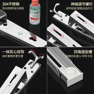 架子厨房微波炉烤箱置物架支架托架挂墙 304不锈钢微波炉架壁挂式
