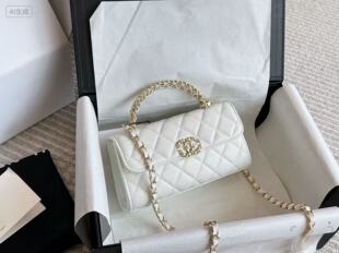 26春夏小香风古良吉吉手柄包高级斜挎包小香风kelly h