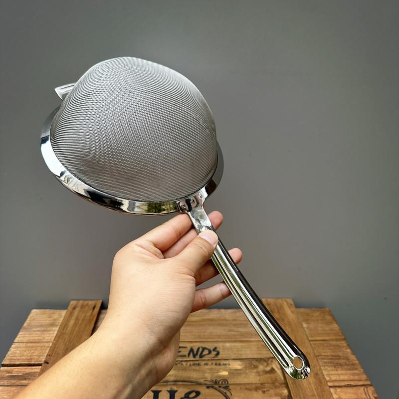 VE漏勺超大厨房豆浆过滤网筛304不锈钢漏网婴儿辅食超密细网