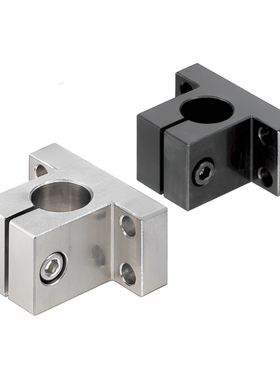 侧面安装支撑座 E-CLCB/E-CLCNM20/25简易型底座用支架钢制铝合金