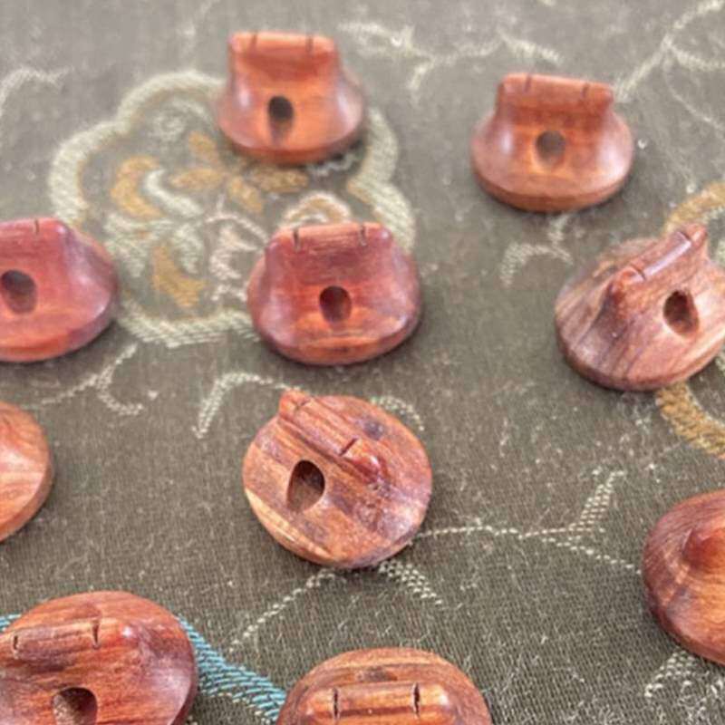 二彭氏琴码松节胡琴二胡百年老码子马子曙光彭老房料松节码