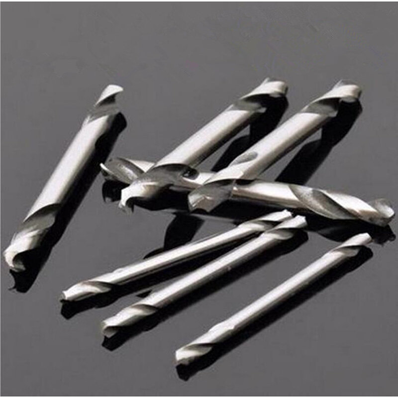 双头麻花钻头3.2/4.2/5.2 hss高速钢适用不锈钢铁铝合金