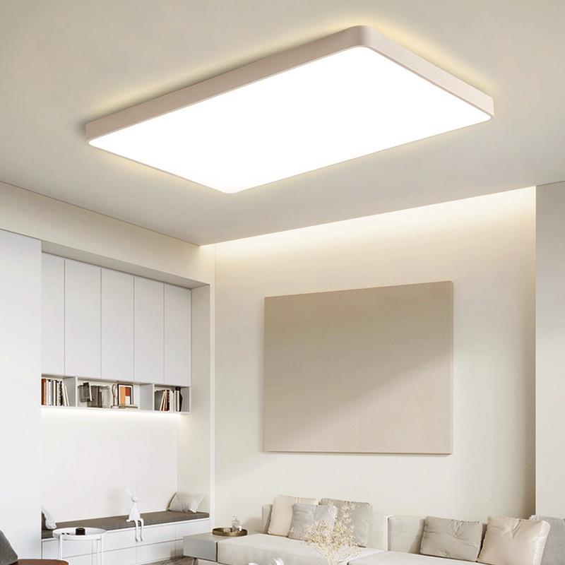 吸顶灯大厅高级感超薄主卧室灯家用简约现代客厅灯中山灯具