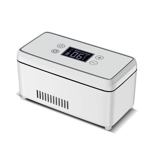 酷宝便携式胰岛素冷藏盒迷你车家两用0-18度USB充电带电池