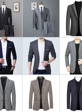 定制衣柜展厅陈列道具衣服样板房男士商务西装衣帽间软装饰品摆件