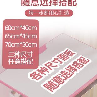 手摇升降儿童学习桌子小学生家用书桌简易写字桌学校培训班课桌椅