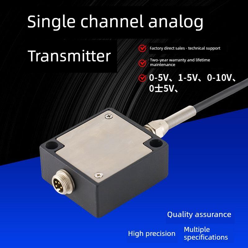 金诺单通道模拟发射机Bsq-3传感器信号转换放大器0-5V 4-20Ma