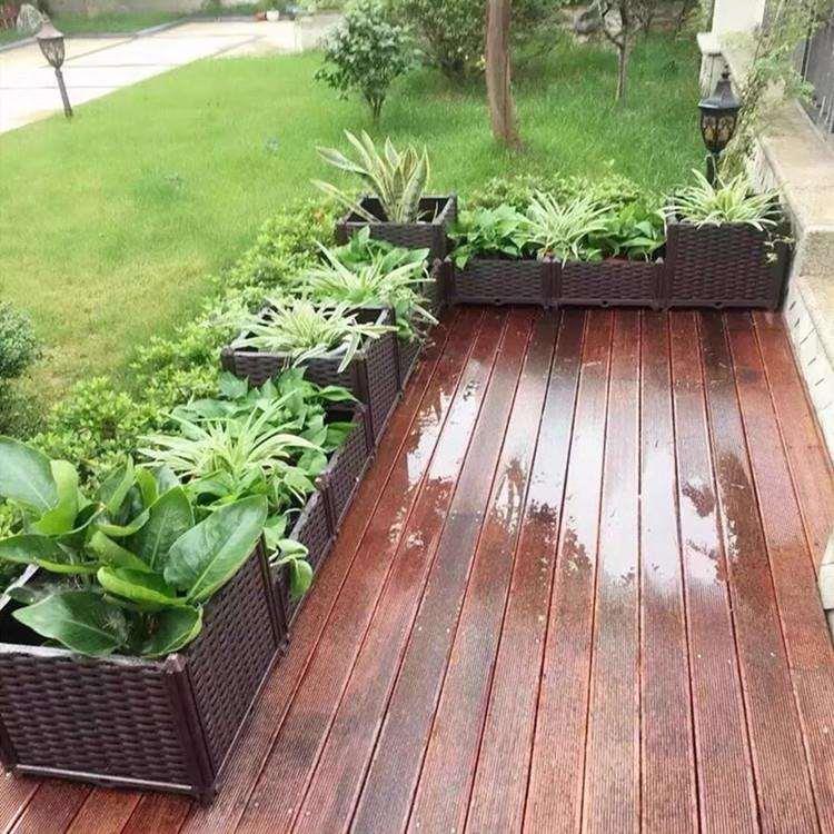菜园种植箱长方形户外楼顶蔬菜阳台种菜盆家庭花盆槽特大塑料室内