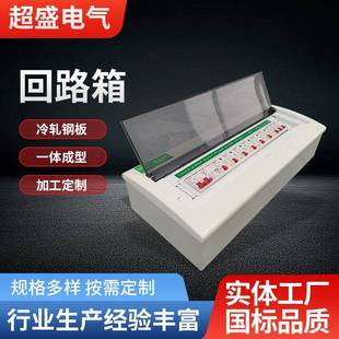暗装 配电箱厂家供应冷轧钢板明装 工程分户箱家用家用PZ30回路箱