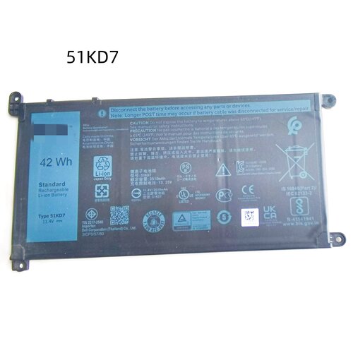 戴尔3482 3488 3580 3588 5379 51KD7 V5468 V5468 V5568电池