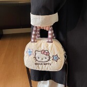 可爱卡通HelloKitty小包包女式 2025新款 轻便手提包简约通勤斜挎包