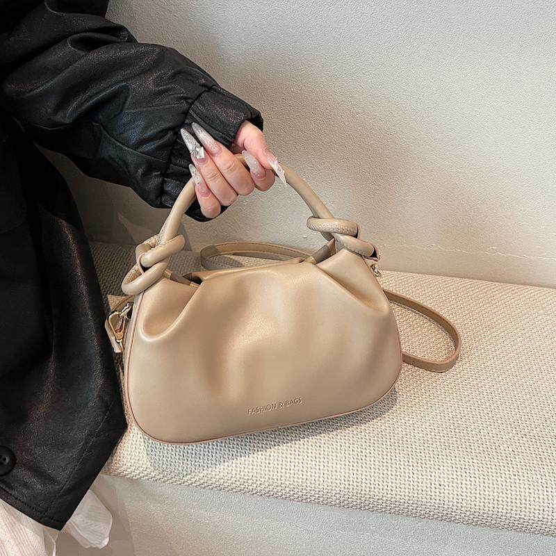 手提超火云朵包包女2025新超火款轻奢小众设计高级感精致斜挎小包