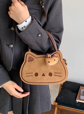 2026新款秋冬HelloKit包包大容量手提单肩包高级感通勤百搭斜挎包