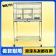 304不锈钢鹦鹉鸟笼大号加高多层鸟笼子玄凤繁殖笼子八哥鹩哥鸟笼