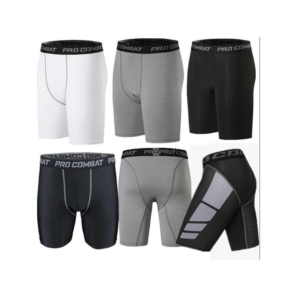 Compression Shorts Men Tights Bodybuilding Fitness Shorts
