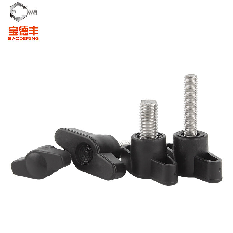 。304不锈钢Z形手柄螺丝塑料胶头一字手拧螺丝机械把手螺栓M4M5M6,农用物资,苗木固定器/支撑器,淘宝优惠券,粉丝福利购,淘宝优惠卷