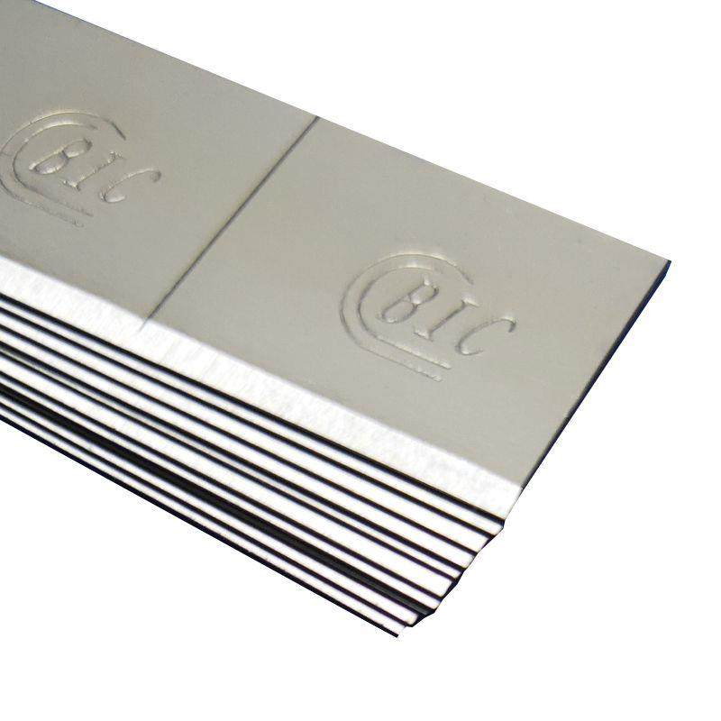 移印刀片刮墨刀片BIC钢版胶头油墨必克耐刮双面刮刀分段