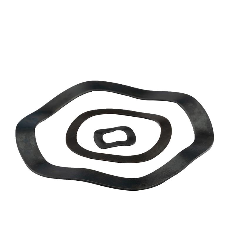 三波峰垫圈65锰钢多波形垫片 波浪垫圈轴承弹簧垫片M4-M118包邮