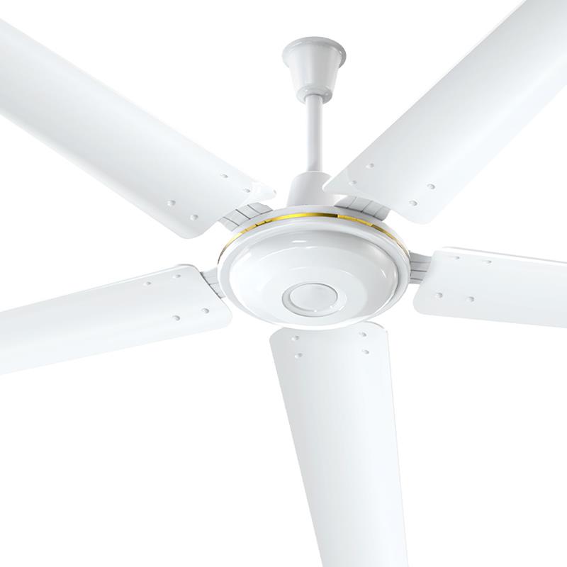 正野风帝吊扇白色大机头1400mm铁叶工业56寸电风扇五叶DS56-18B5