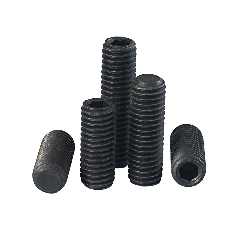 。12.9级平端紧定螺丝基米螺丝顶丝机米螺钉无头螺丝 M3M4M5M6mm