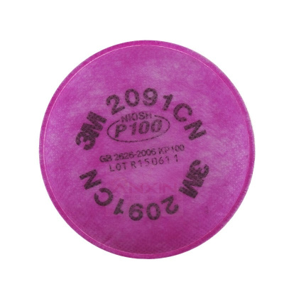 。3M过滤棉2091P100防尘2076酸性有机气体颗粒物滤毒盒