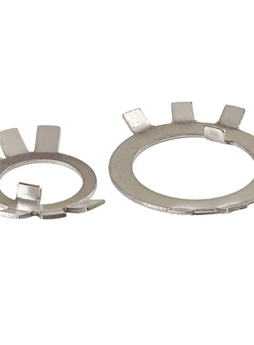 。304不锈钢圆螺母止动垫圈 止退挡圈M68M72M75M76M80M85M90M95M1