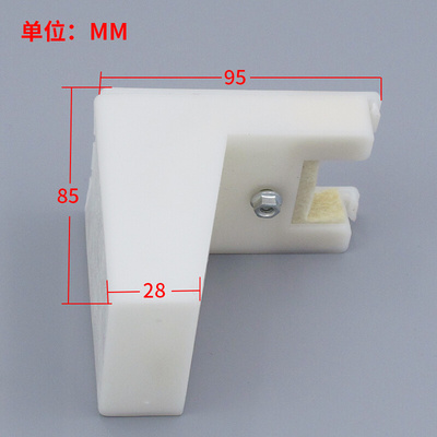 。电梯油杯3600AP油盒H50导轨对重副轨HLP68 3CM宽接油杯适用迅达