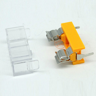 。5*20mm熔断器丝熔芯玻璃管保险丝盒线路板座透明盖座底座插座管