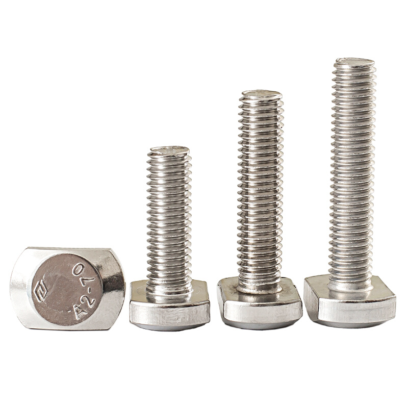 。304GB37不锈钢T型螺栓 T形螺丝M5M12M16*16-20-25-30-35-40-50-