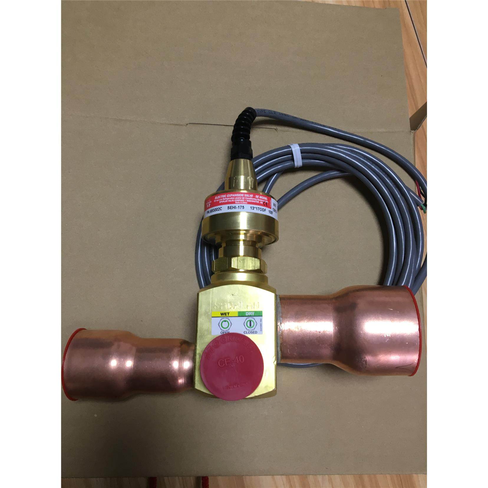 Sporlan电子膨胀阀SEHI-175-10-S 1-5/8 x 2-1/8 ODF  953002