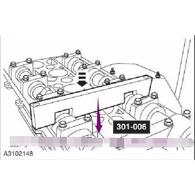 长安汽车cs35 cs75发动机正时专用工具1.5 1.8 2.0曲轴定位工具
