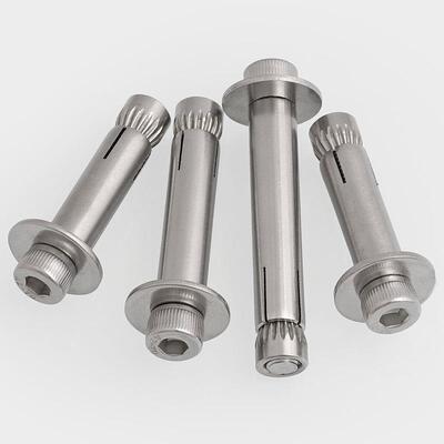M6M8M10201不锈钢内置式膨胀螺丝内六角膨胀螺栓内爆*60/70/90mm