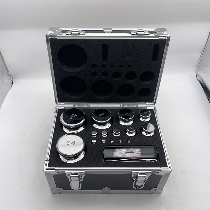 。兴玲M1F1级标准砝码套装5公斤500g校准天平秤电子称不锈钢法码1