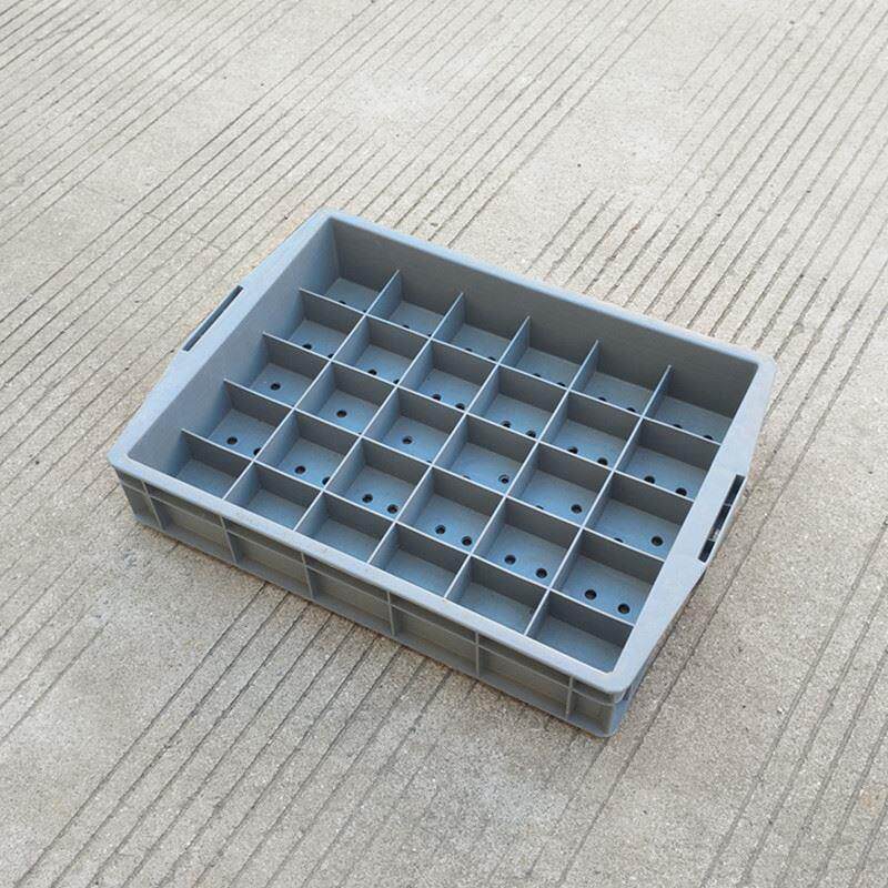 塑料周转箱分格30格子零件盒长方形收纳盒30格工具箱加厚收纳箱