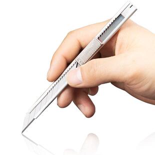 日本进口NT小红点美工刀AD-2P汽车贴膜车衣改色不锈钢裁膜刀刀架