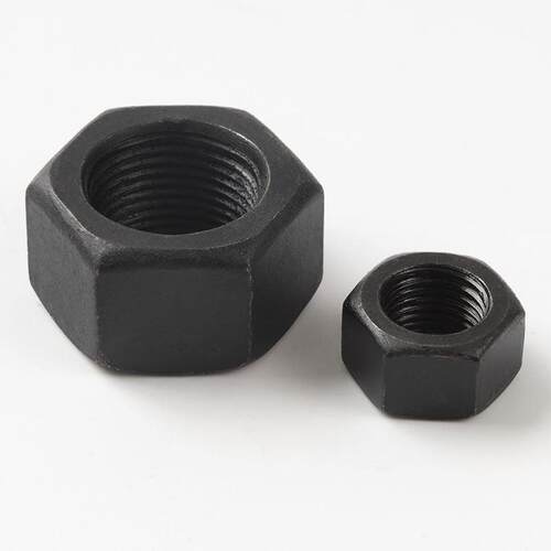 8级细牙发黑六角螺母GB6171螺帽M8M10M12M16M20M24M30M36M42M48
