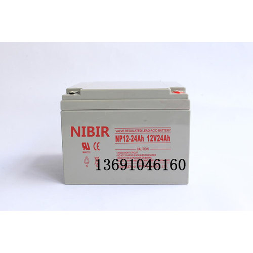 。蓝瑞NIBIR蓄电池NP12-24Ah 12V24AH消防应急UPS电源蓄电池NP24-