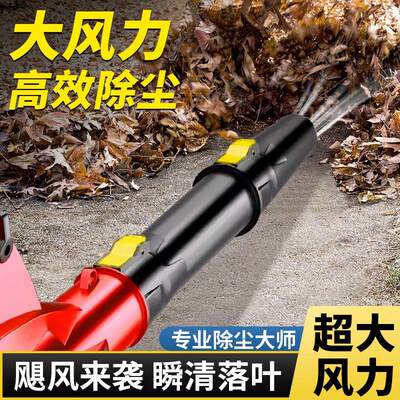 锂电鼓风机大功率吹水充电式强力锂电吹风机工业大风力手持暴风枪